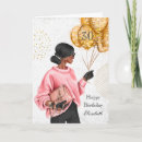 Search for african american woman birthday cards invites Celebration