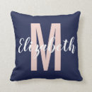 Search for navy and blush cushions Modern