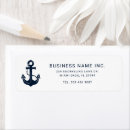 Search for business return address return address labels Navy blue