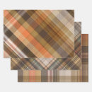 Search for autumn plaid wrapping paper Pattern