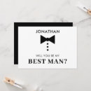 Search for will you be my bestman invitations Minimalist