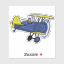 Search for cartoon plane stickers Flying