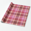 Search for retro wrapping paper Plaid