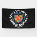 Search for autism awareness banners Month