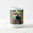 Search for tropical birds mugs Colourful