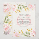 Search for pink 65th birthday invitations Watercolor