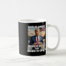 Search for let go and let god mugs Take america back