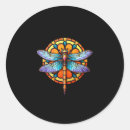 Search for luminous stickers Dragonfly