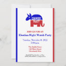 Search for watch party invitations Democrat