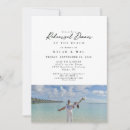 Search for beach rehearsal dinner invitations Modern
