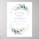 Search for rehearsal dinner welcome signs Greenery