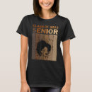 Search for senior class of 2023 tshirts Black