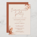Search for fall engagement party invitations Terracotta