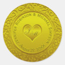 Search for gold foil look stickers Metallic