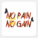 Search for no pain no gain stickers Motivation