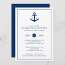 Search for anchor rehearsal dinner invitations White
