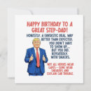 Search for stepdad birthday cards Funny
