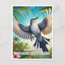 Search for mockingbird postcards State bird