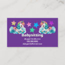 Search for clouds business cards Daycare