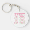 Search for sweet sixteen key rings Chic