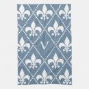 Search for french tea towels Fleur de lis