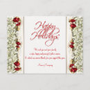 Search for business christmas thank you cards Red
