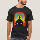 Search for enlightment tshirts Meditation