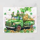 Search for leaf clover postcards Leprechaun