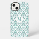 Search for teal damask iphone cases Pattern