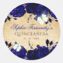 Search for elegant royal blue stickers Floral