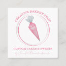 Search for birthday cake business cards Patisserie