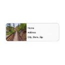 Search for path return address labels Hiking