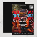 Search for memorial day party invitations Barbecue