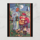 Search for vintage halloween art postcards Ghost