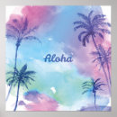 Search for aloha print posters Palm tree