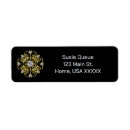 Search for diamond shape return address labels Classy