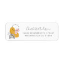 Search for yellow grey return address labels Chic
