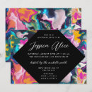 Search for abstract bridal shower invitations Bold