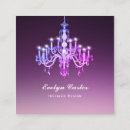 Search for chandelier business cards Pink