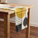 Search for geometric table runners Abstract