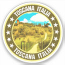 Search for toscana stickers Tuscany