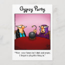 Search for fortune teller party invitations Gypsy