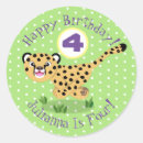 Search for cartoon safari animals stickers Kawaii