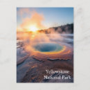 Search for geothermal postcards Yellowstone national park
