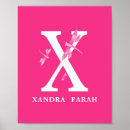 Search for letter a monogram posters For kids