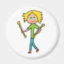 Search for twirl magnets Baton twirling