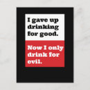Search for drinking humour postcards Booze