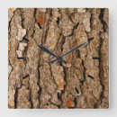 Search for pine wood clocks Bark