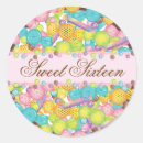 Search for candy birthday stickers Candies