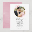 Search for pink cherry blossom wedding invitations Watercolor